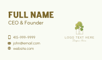 Nature Tree Planting Business Card Image Preview