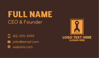 Wrench Home Repair Business Card Design
