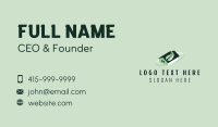 Organic Home Landscaping Business Card Preview