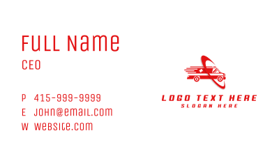 Rescue Emergency Ambulance Business Card Image Preview