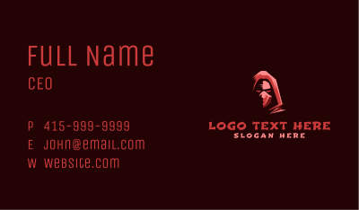 Esports Ninja Mascot Business Card Image Preview