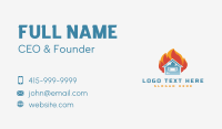 Fire Cooling House Business Card Preview