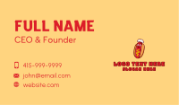 Hot Dog Sandwich Chef Business Card Image Preview
