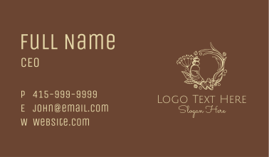 Ginger Turmeric Spice Business Card