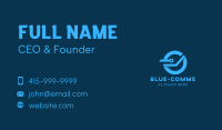 Tech Business Emblem Business Card Image Preview