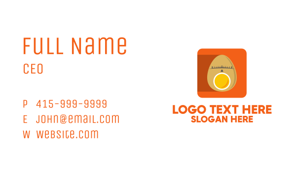 Egg Location Pin App Business Card Design Image Preview