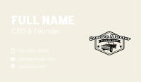 Retro Garage Car Business Card Image Preview