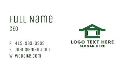 Eco Warehouse Storage  Business Card Image Preview
