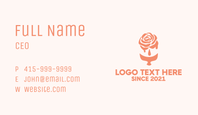 Pink Rose Extract  Business Card Image Preview