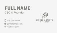 Calligraphy Letter S Business Card Image Preview