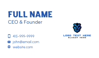 Lion Pixel Business Card Image Preview