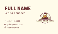 Lawn Mower Grass Business Card Preview
