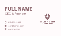 Animal Clinic Veterinary Business Card Image Preview