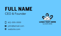 Brain Cloud Arrow Business Card Image Preview