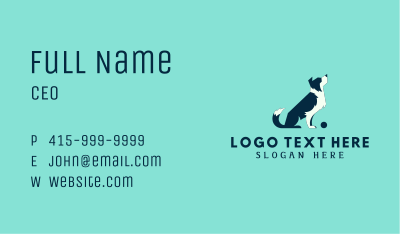 Shepherd Pet Dog Business Card Image Preview