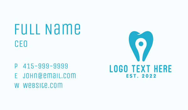 Oral Dental Tool  Business Card Design Image Preview