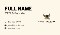 Wild Boar Viking  Business Card Design