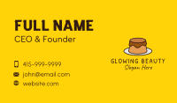 Cartoon Pudding Cake Business Card Image Preview