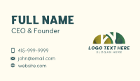 Shrub Plaza Letter W Business Card Image Preview