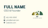 Shrub Plaza Letter W Business Card Image Preview