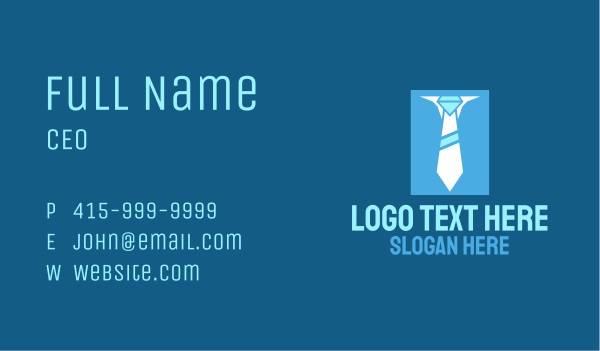 Lux Tie Business Card Design Image Preview