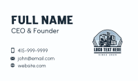 Forklift Mover Truck Business Card Preview