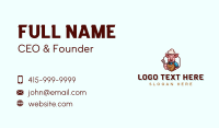 Spatula Pig Barbeque Business Card Design