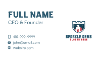 Patriot Eagle Shield Business Card Image Preview