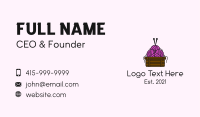 Yarn Ball Basket  Business Card Image Preview