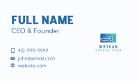 Sparkle Car Wash Cleaning Business Card Image Preview