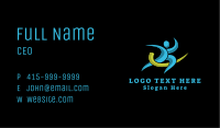 Running Fitness Sportswear  Business Card Image Preview