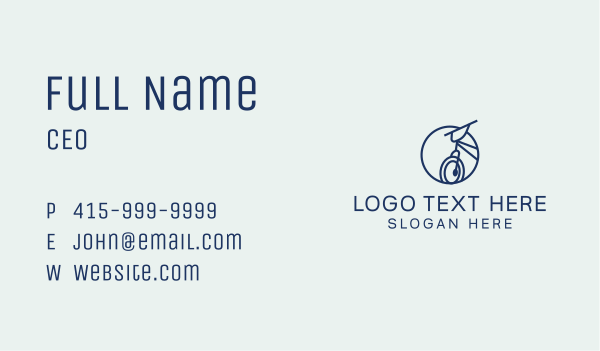 Minimalist Bike Shop  Business Card Design Image Preview