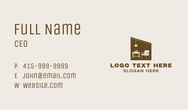 Home Decor Refurbish Business Card Design Image Preview