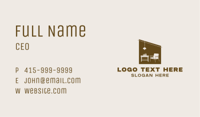 Home Decor Refurbish Business Card Image Preview