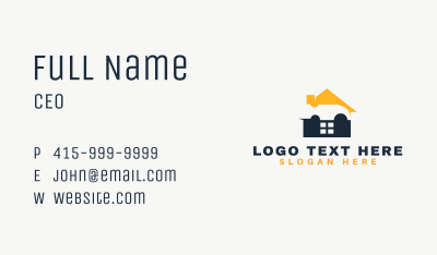 House Repair Hammer Business Card Image Preview