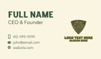 Triangle Meadow Badge Business Card Image Preview