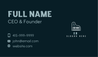Piano Music Instrument Business Card Image Preview