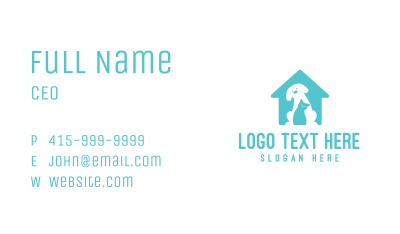 Dog Cat Pet House Business Card Image Preview