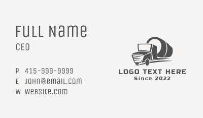 Industrial Concrete Mixer Business Card Image Preview