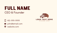 Logistics Cargo Truck Business Card Image Preview