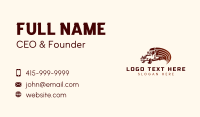 Logistics Cargo Truck Business Card Design