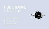 Graffiti Ink Wordmark Business Card Image Preview