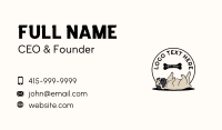 Veterinary Dog Pug Business Card Design