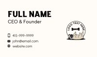 Veterinary Dog Pug Business Card Image Preview