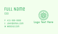 Leaf Sun Valley Business Card Image Preview