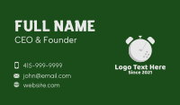 Golf Ball Alarm Clock  Business Card Preview