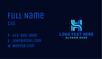 Digital Software Programmer Business Card Image Preview