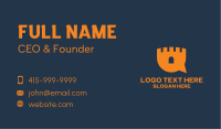 Castle Chat Business Card Image Preview