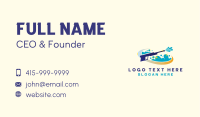 Pressure Wash Housekeeping Business Card Image Preview