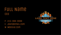 Fire Ice Thermal Business Card Image Preview